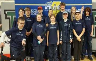 The Unified Bocce team at Frederick County Championships